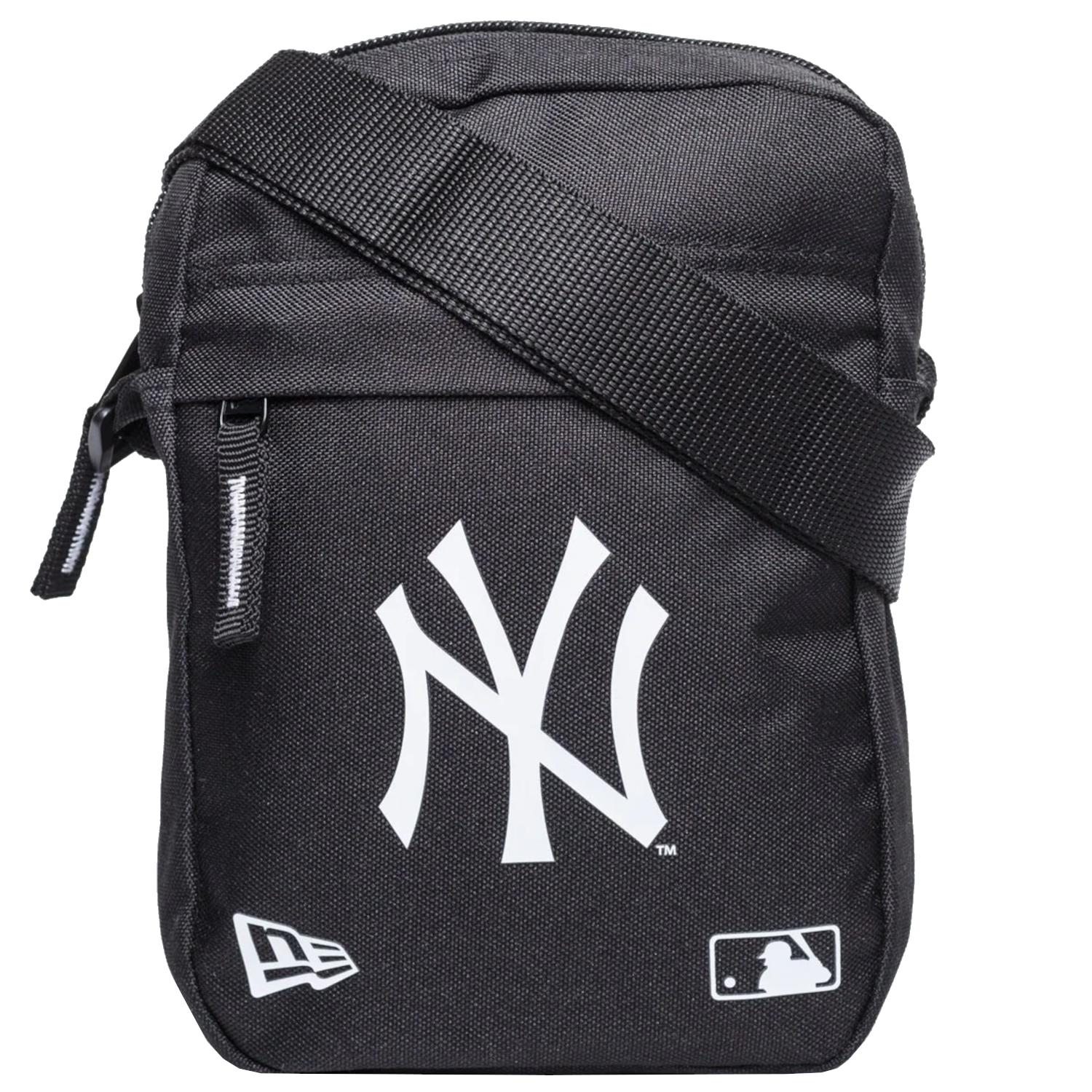 New era MLB New York Yankees Side Bag, Unisex black Sachet