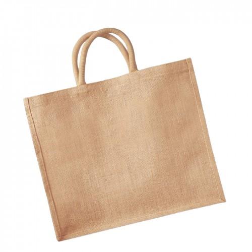 Westford Mill Jumbo Jute Shopper Bag (29 Liter) (Pak van 2)
