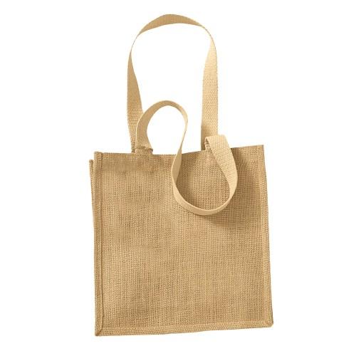 Westford Mill Jute Compact Tote Bag - 10 Litres