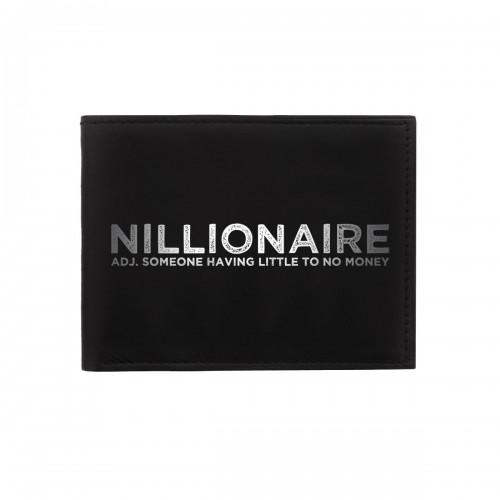 Grindstore Nillionaire tweevoudige leren portemonnee