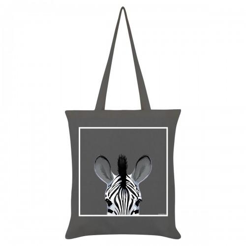 Inquisitive Creatures Nieuwsgierige wezens Zebra Tote Bag