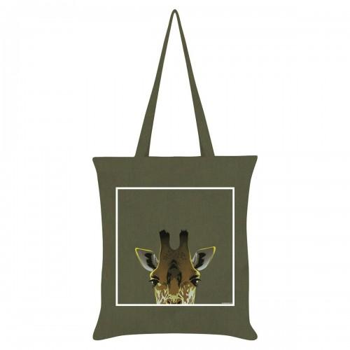 Inquisitive Creatures Nieuwsgierige wezens Giraffe Tote Bag