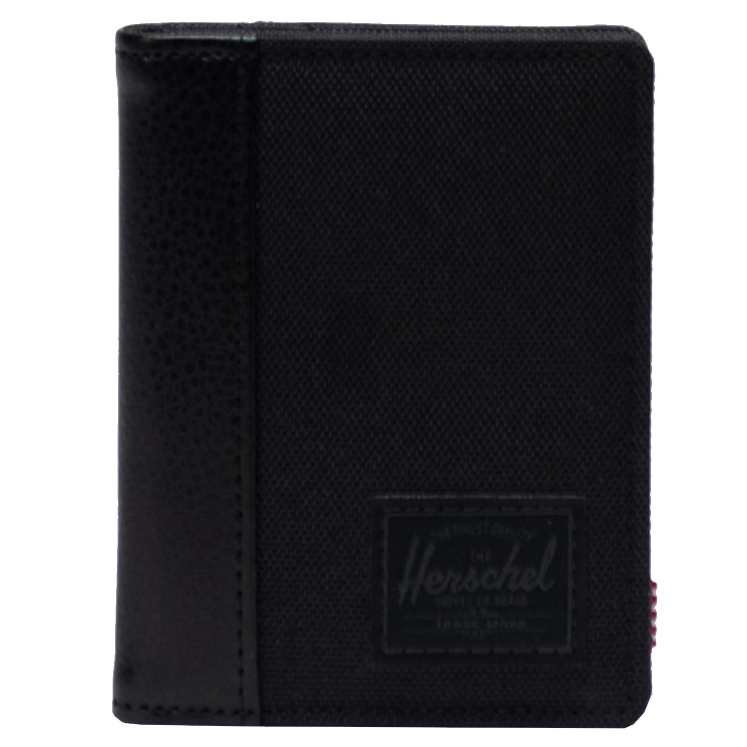 Herschel Gordon RFID portemonnee, unisex zwarte portemonnee