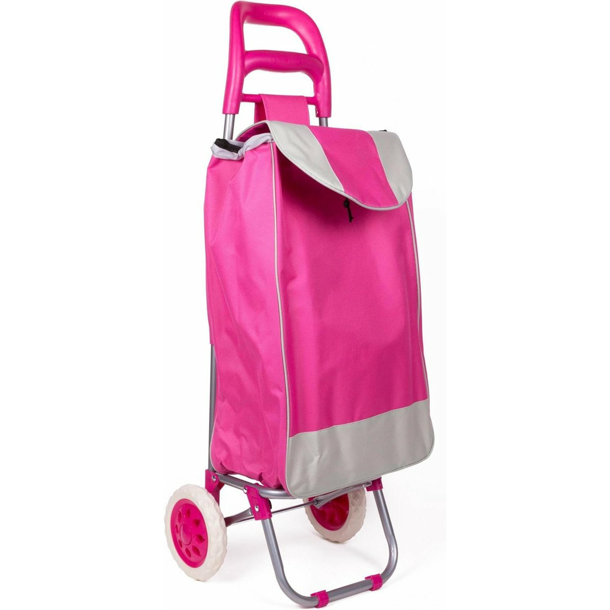 Benson Boodschappentrolley - roze - 96 x x 21 cm - liter -