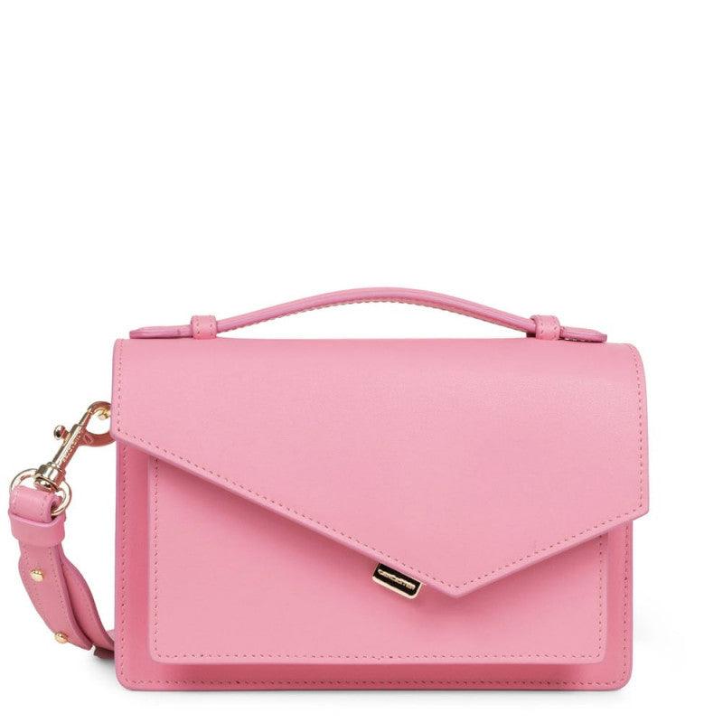 Lancaster Flap handbag with clasp Zoé  480-010 Pink