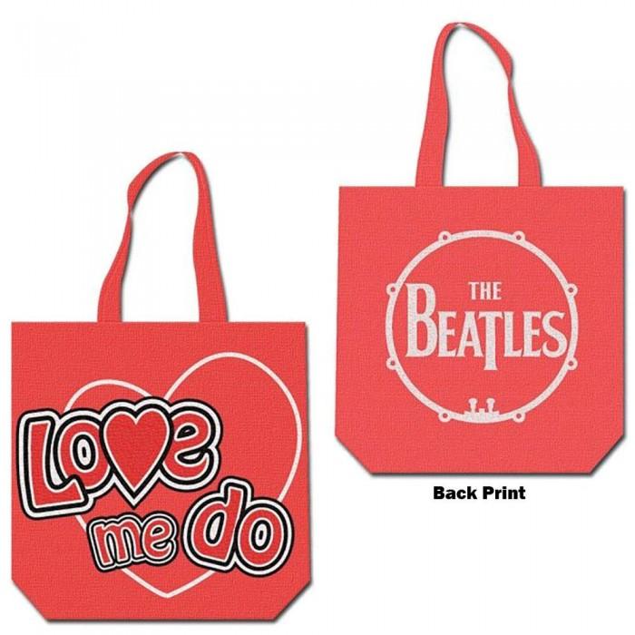 The Beatles Love Me Do Cotton Tote Bag