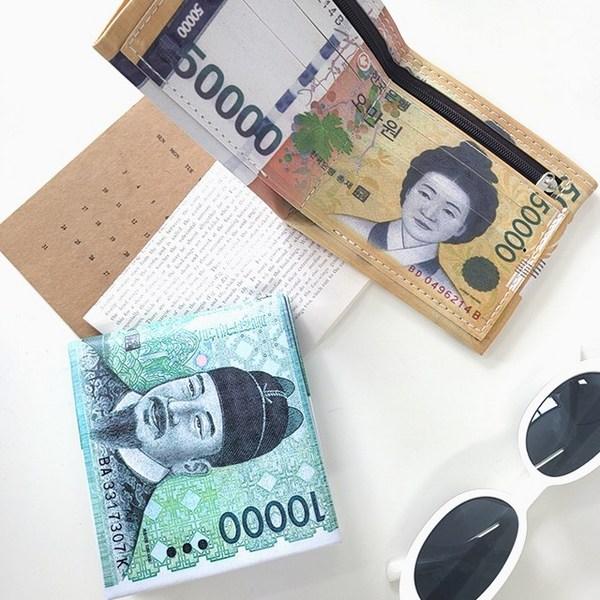 Board M Factory Dederit 50,000 won pocket money bill ring wallet fun gift