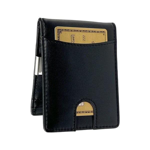 Board M Factory Basic slim money clip half wallet