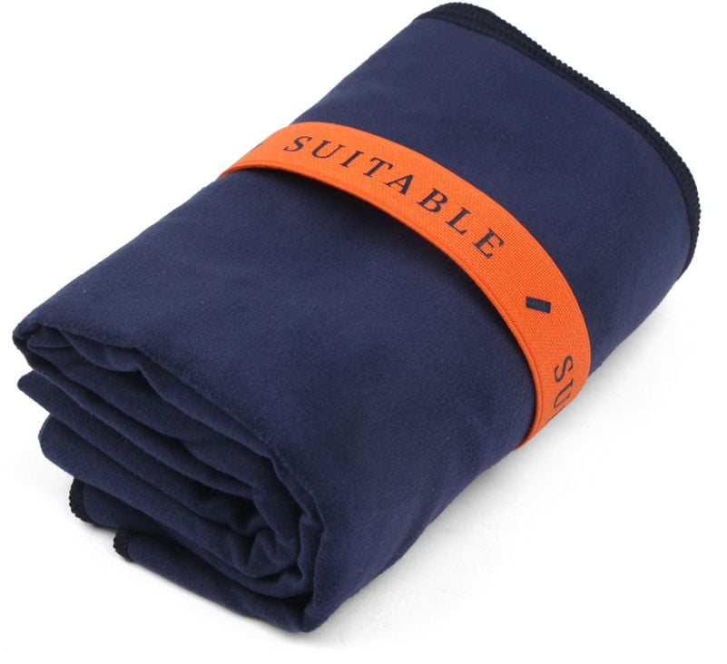 Suitable Quick-Dry Mikrofaser-Handtuch Navy -