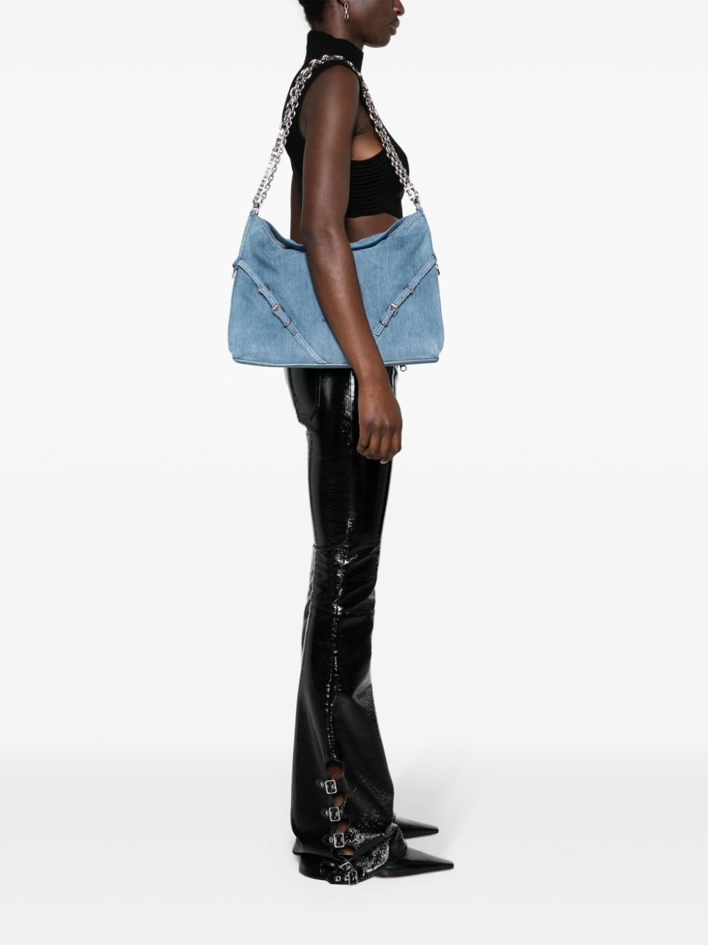 Givenchy medium Voyou shoulder bag - Blauw