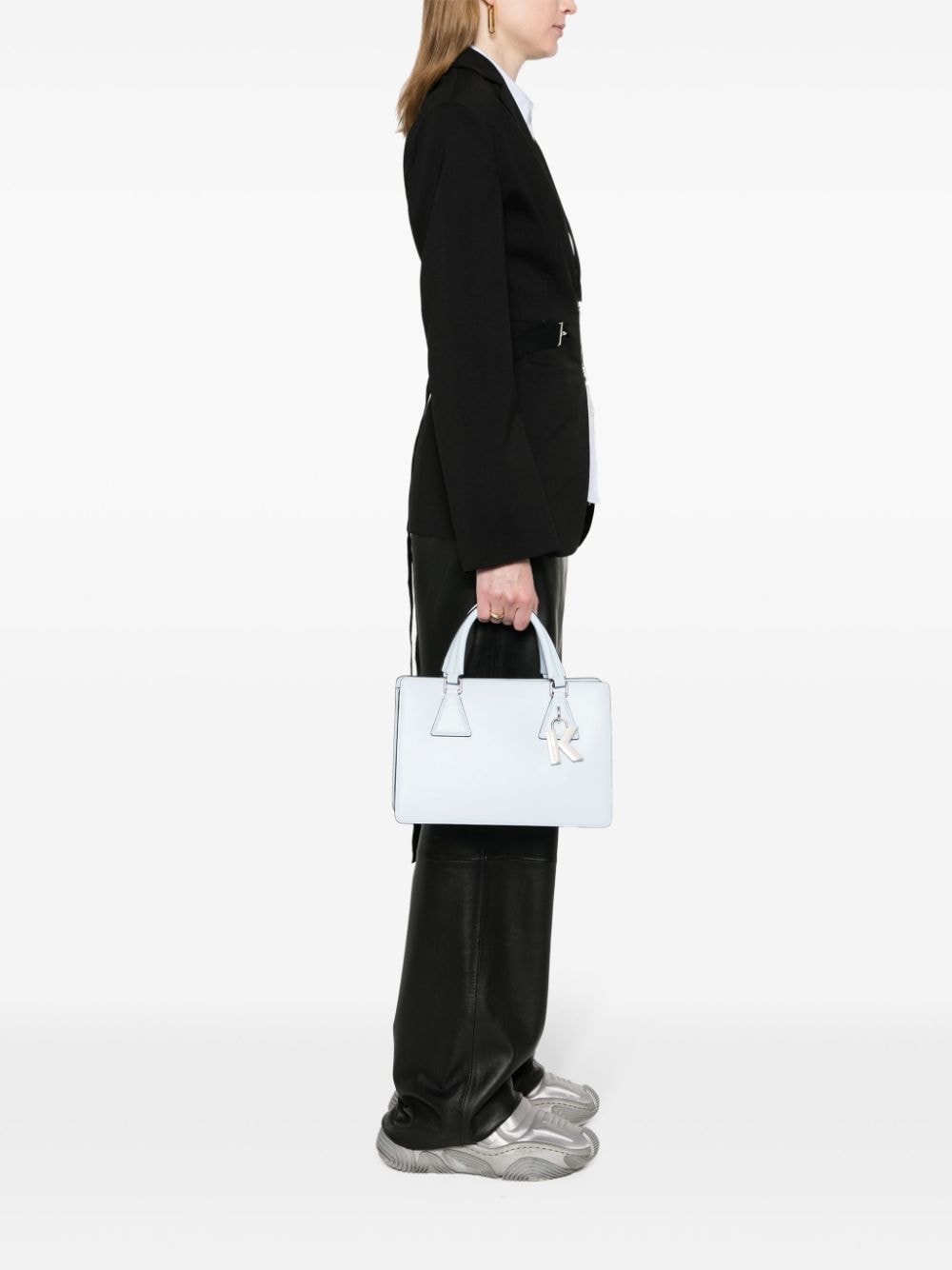 Karl Lagerfeld K/Lock medium shopper - Blauw