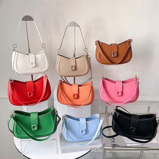 DYS Fashion Bags Effen kleur damesschoudertas Minimalistisch Betrouwbaar Sling met grote capaciteit