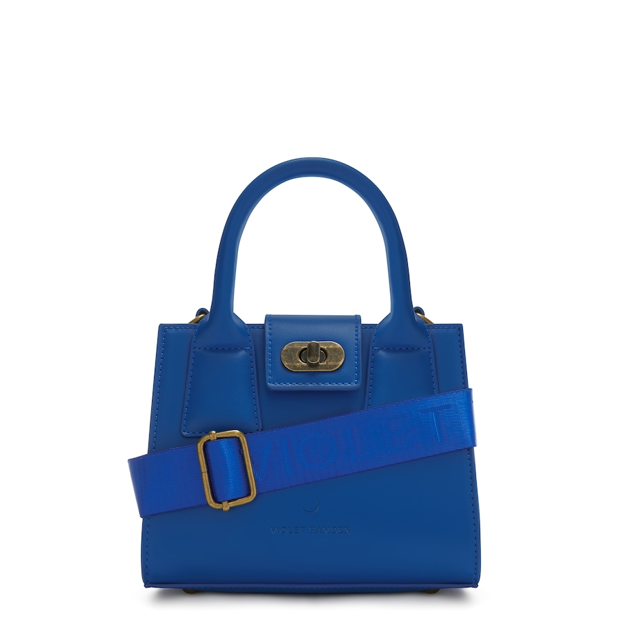Violet Hamden Essential Bag Dames Crossbody tas/Handtas Kunstleer - Blauw