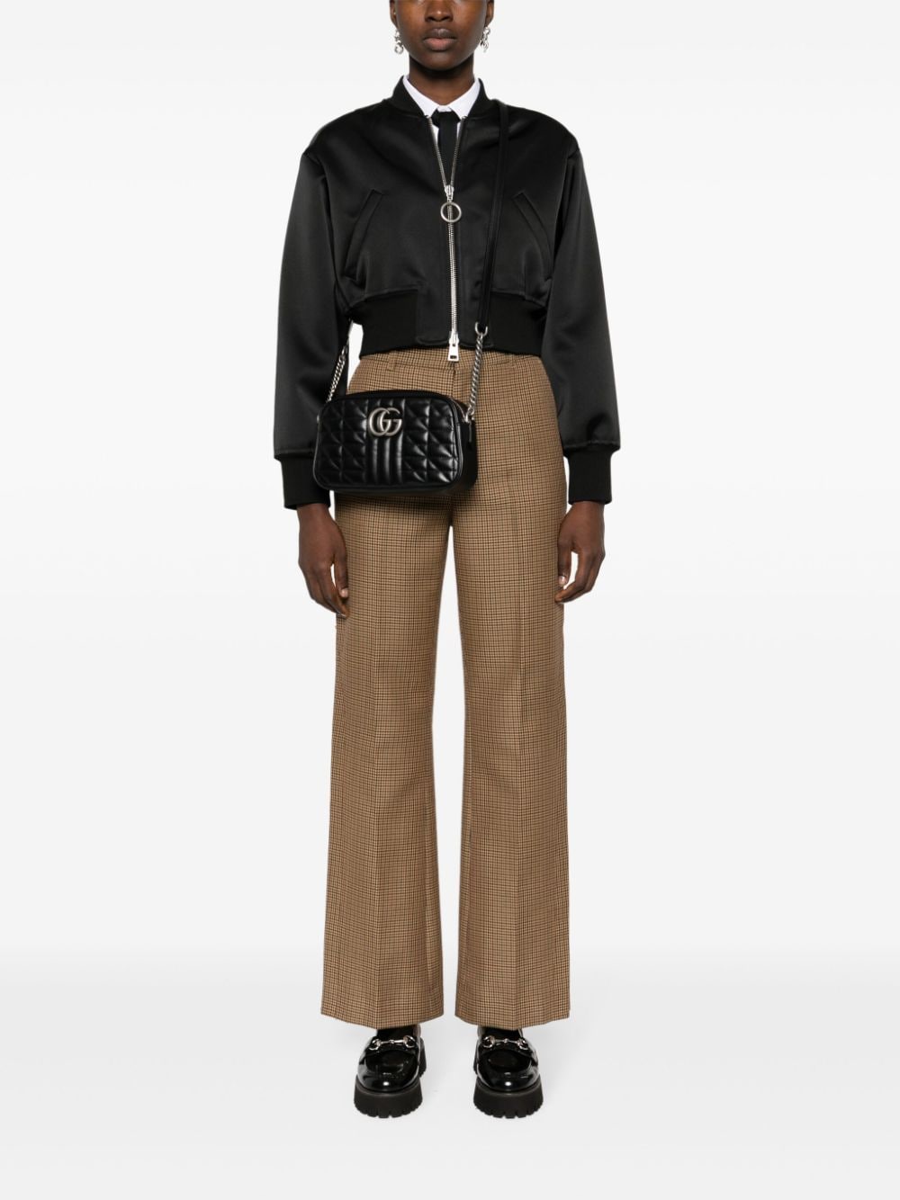 Gucci GG Marmont mini schoudertas - Zwart