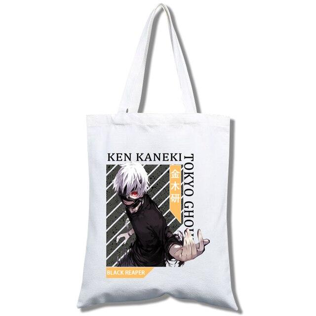 Iaidegou-2 Tokyo Ghoul-cotton shopping bag, shopper bag, reusable jute bags, cloth bag, tissu