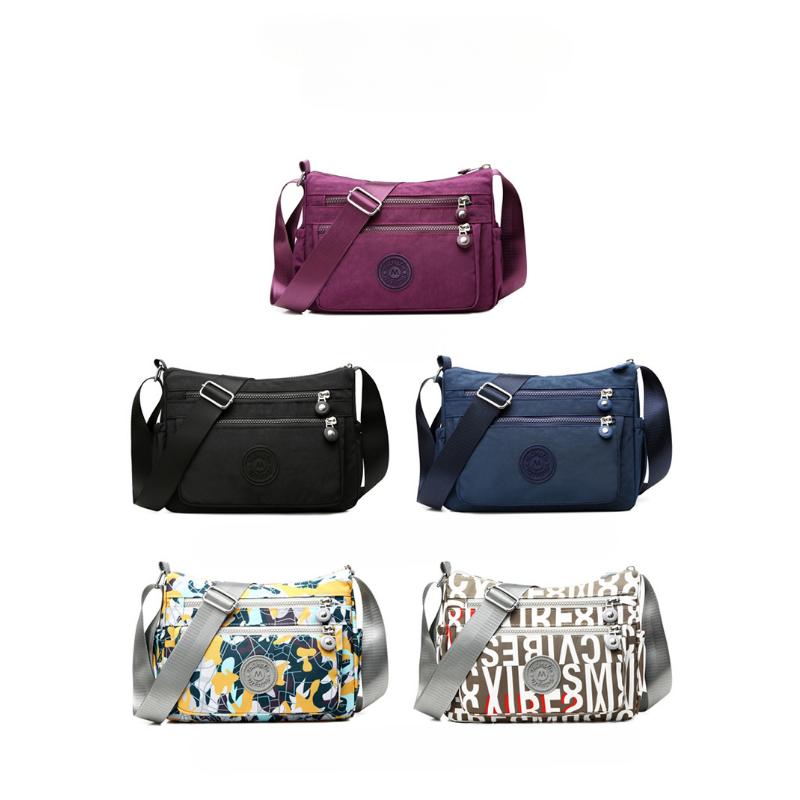 YiLi-Studio Oxford Cloth Large Capacity Mother Bag, Fashion Simple Shoulder Bag, Crossbody Small Square Bag