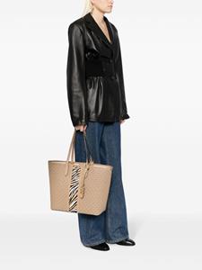 Michael Kors Eliza shopper met logoprint - Bruin