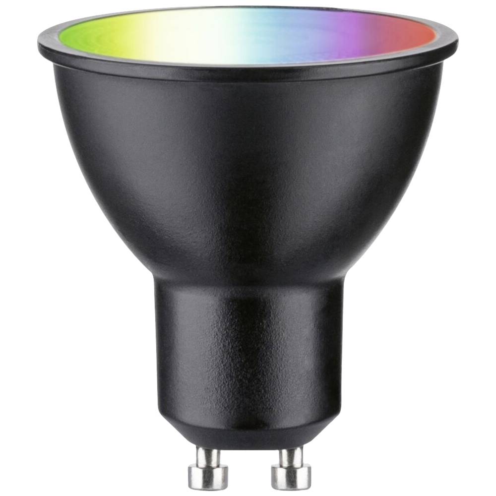 Paulmann 29148 Home LED-Leuchtmittel GU10 EEK: F (A - G) 4.8W RGBW Schwarz (matt)