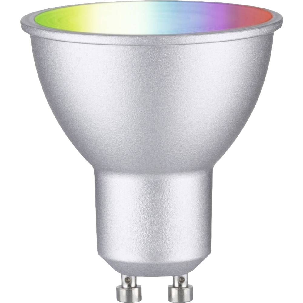 Paulmann 29149  Home LED-lamp GU10 Energielabel: F (A - G) 4.8 W RGBW Chroom (mat)