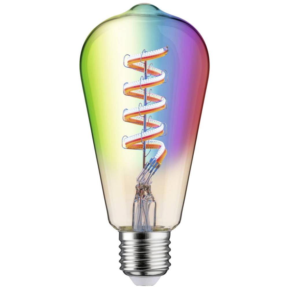 Paulmann 29158  Home LED-lamp E27 Energielabel: G (A - G) 6.3 W RGBW Goud