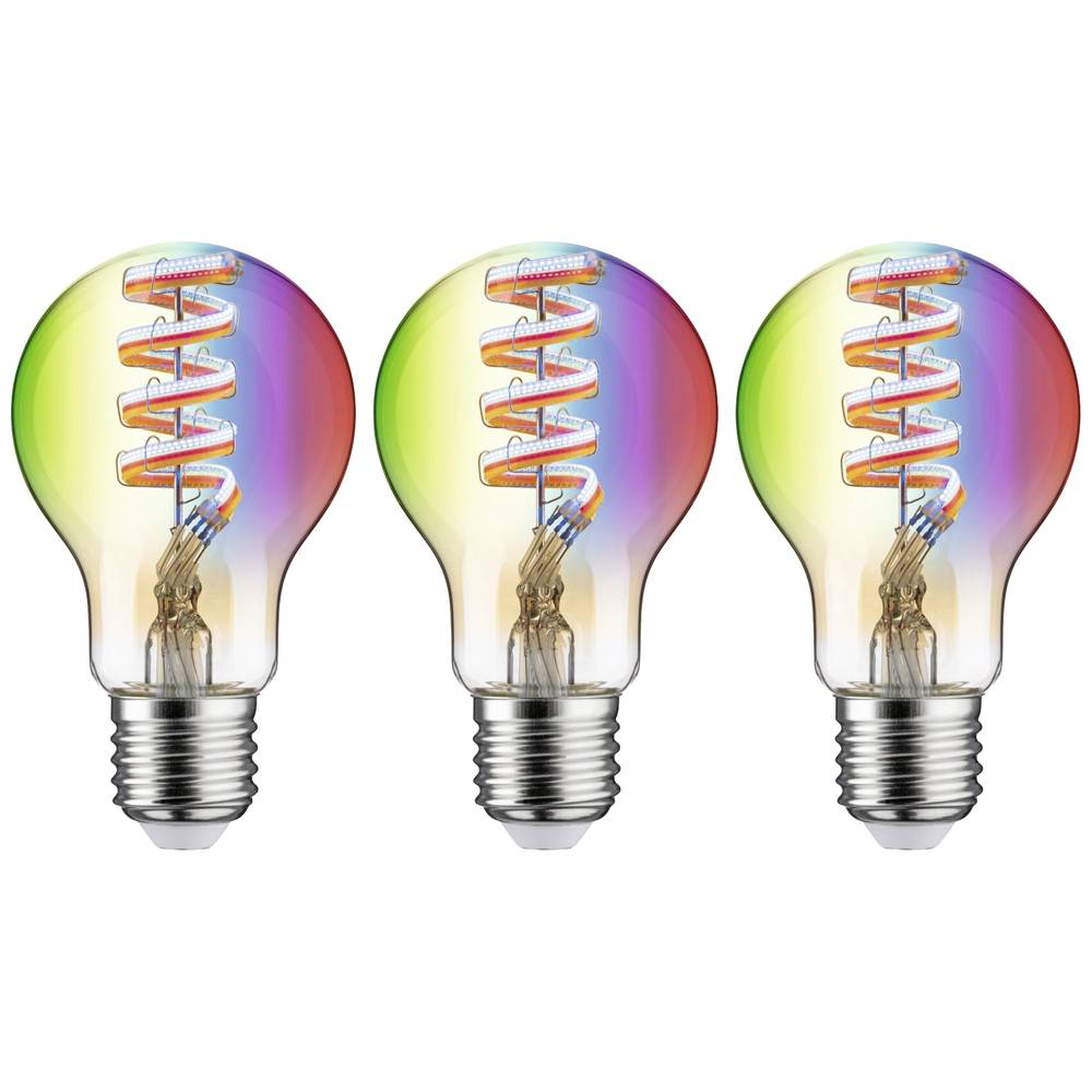 Paulmann 29163  Home LED-lamp E27 Energielabel: G (A - G) 6.3 W RGBW Goud