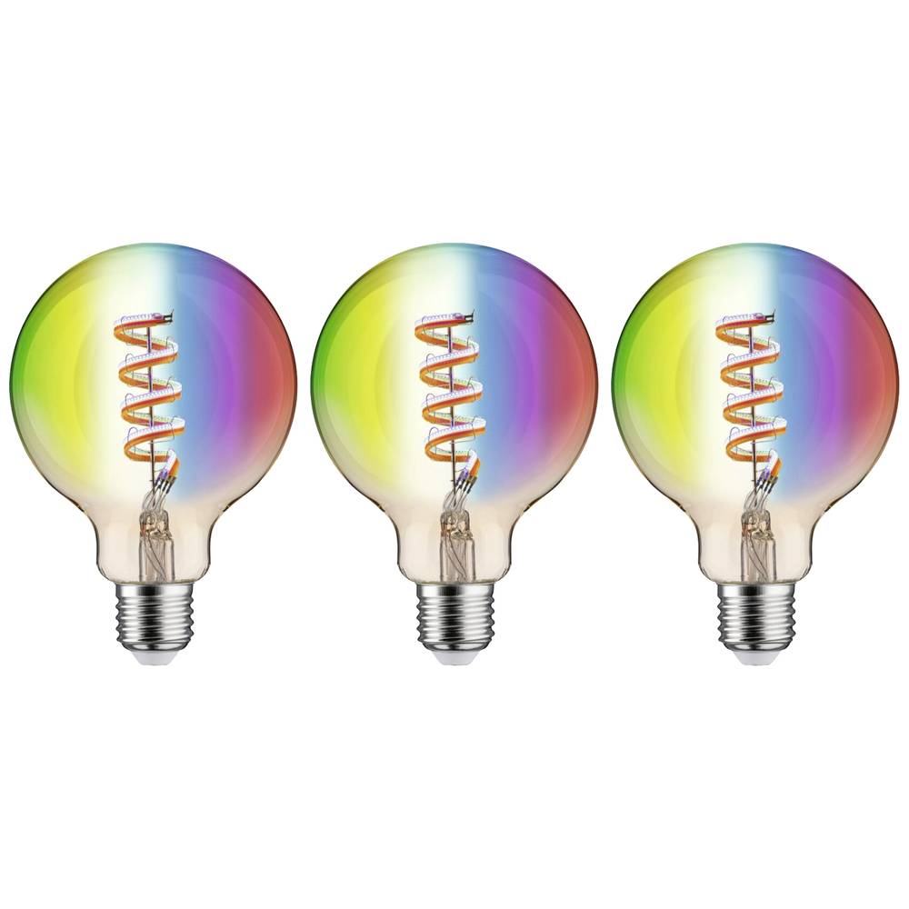 Paulmann 29165  Home LED-lamp E27 Energielabel: G (A - G) 6.3 W RGBW Goud
