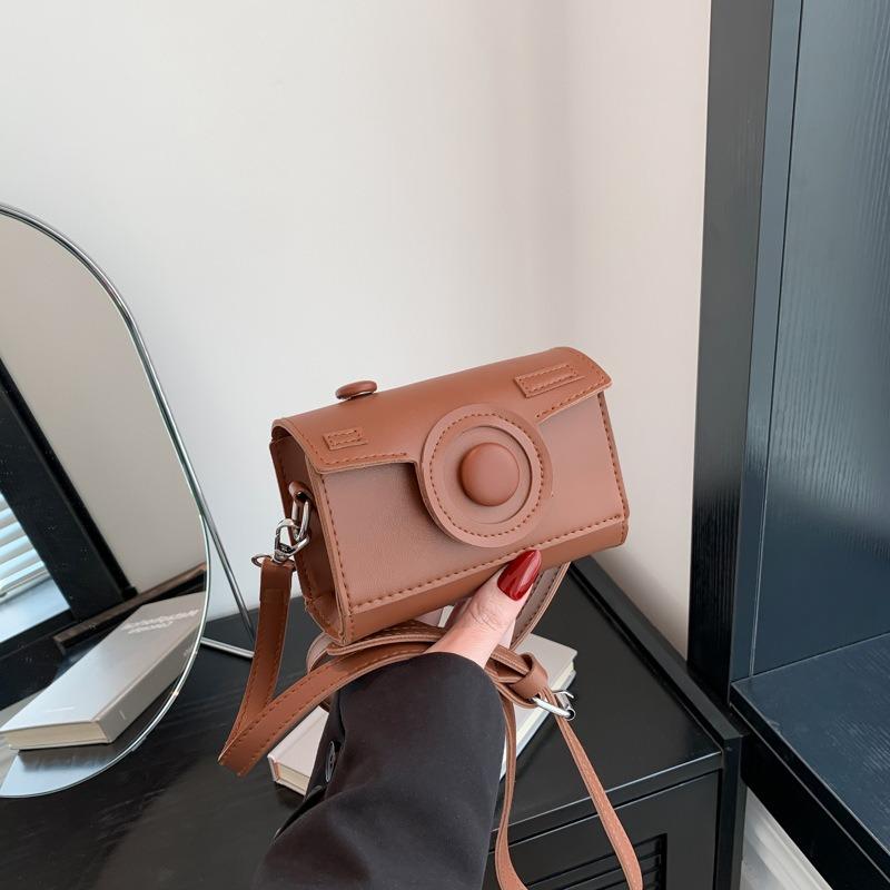 JINBAOSEN BAG Personalized and Fashionable Mini Camera Small Bag Instagram Popular Parent-child Bag 2024 New Travel Trend with Lipstick Bag