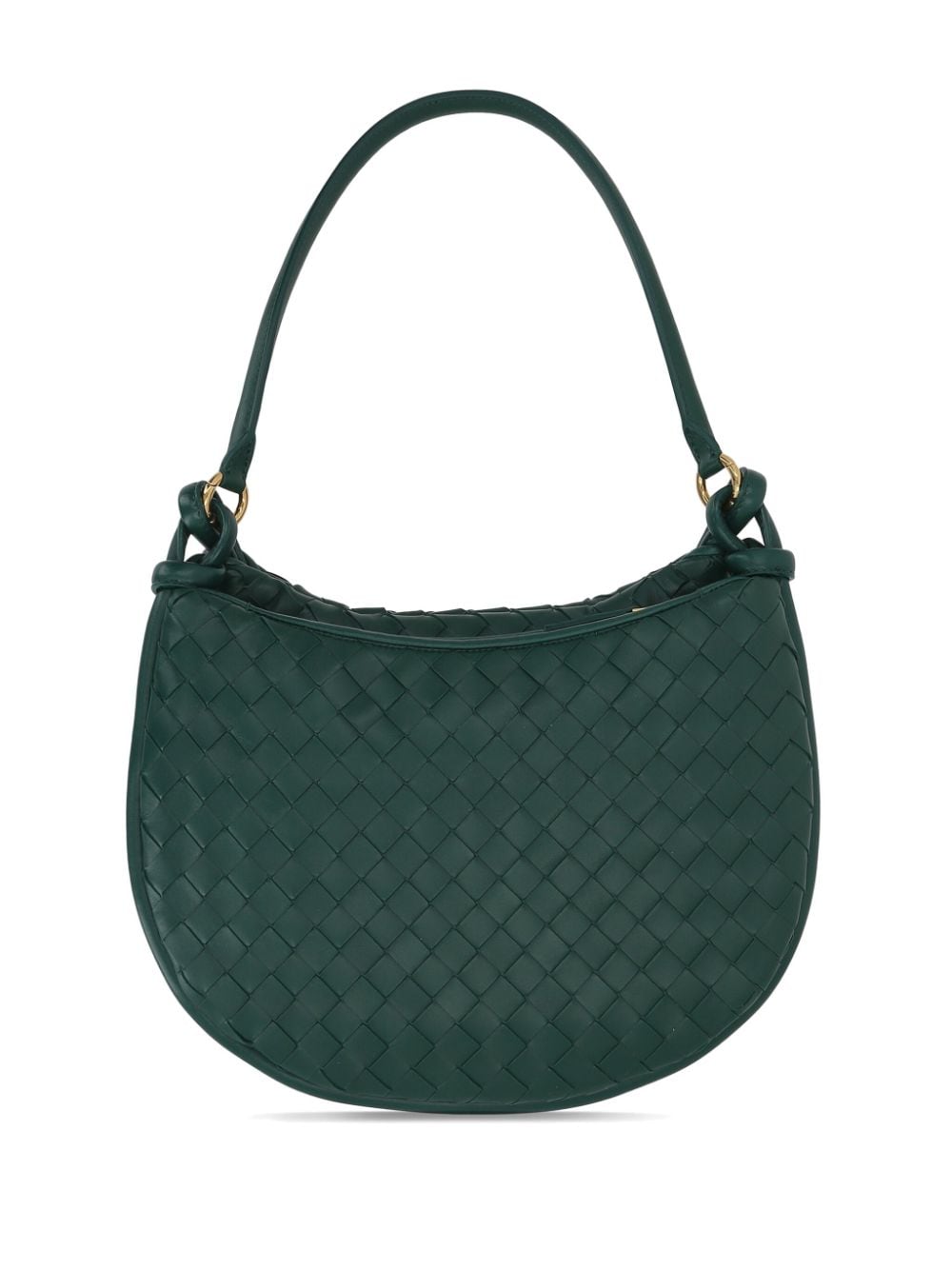 Bottega Veneta medium Gemini leather shoulder bag - Groen