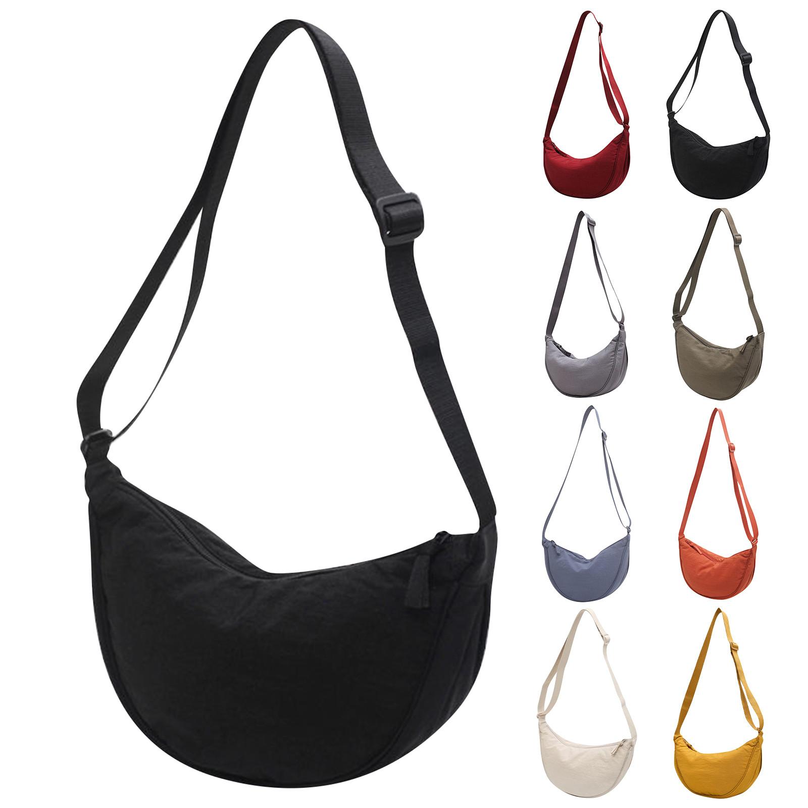 Beautiful eyes Single Shoulder Bag, Nylon Dumpling Bag, Women's Shoulder Bag, Versatile Small Cloth Bag