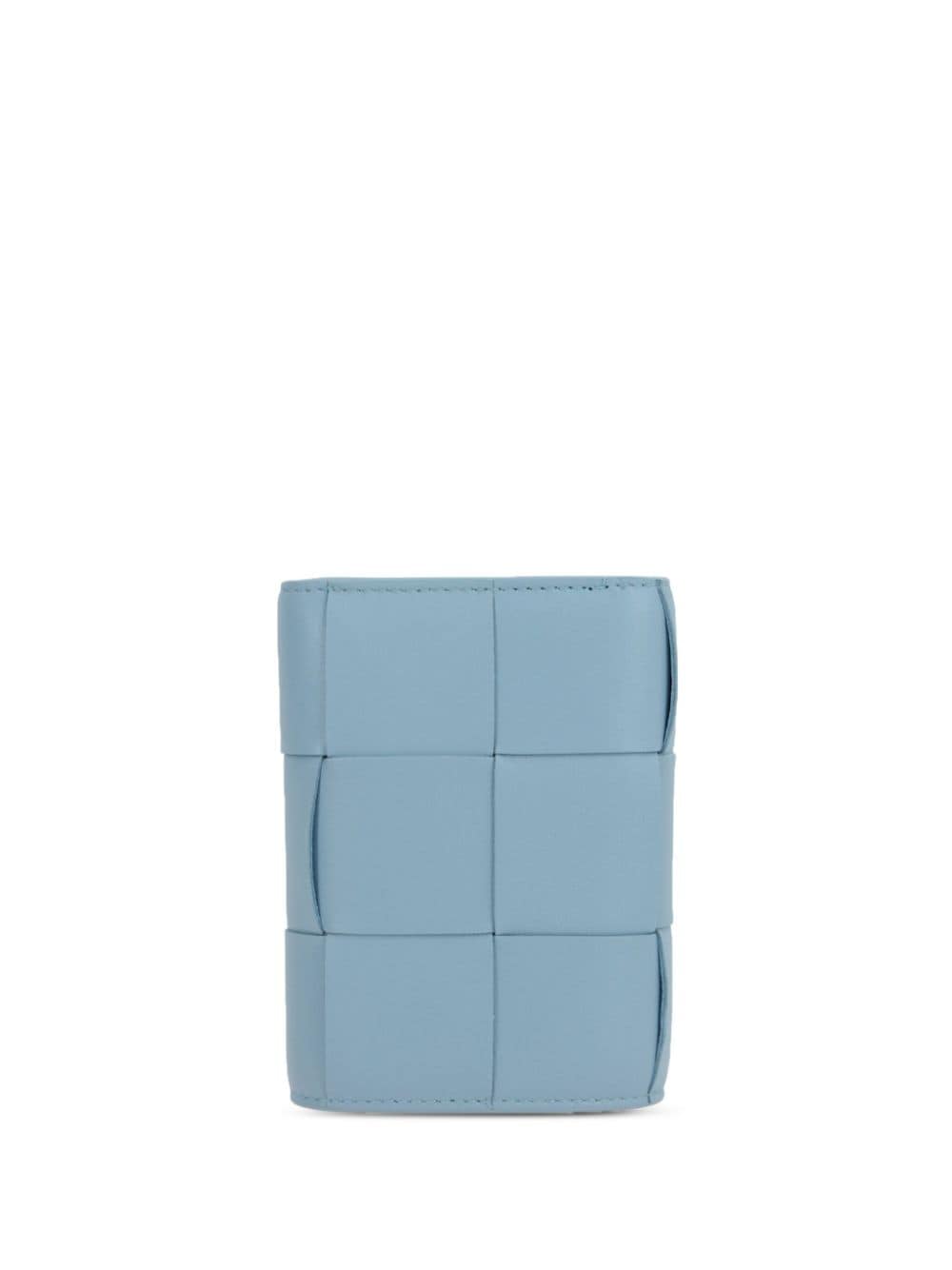 Bottega Veneta Cassette tri-fold leather wallet - Blauw