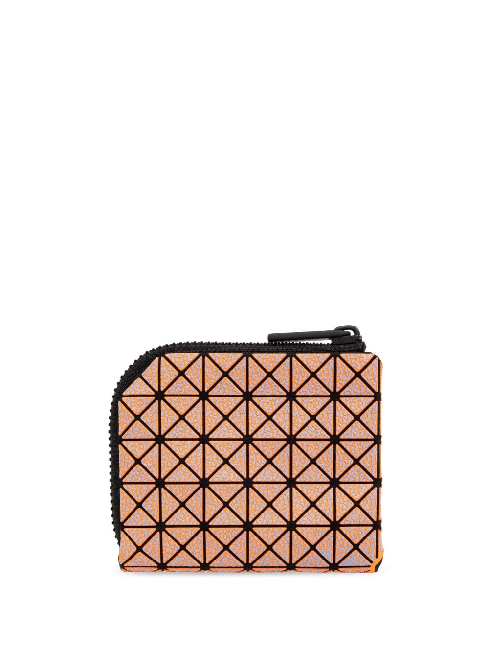 Bao Bao Issey Miyake geometric-pattern cotton wallet - Oranje