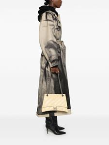Balenciaga medium Crush leather shoulder bag - Geel