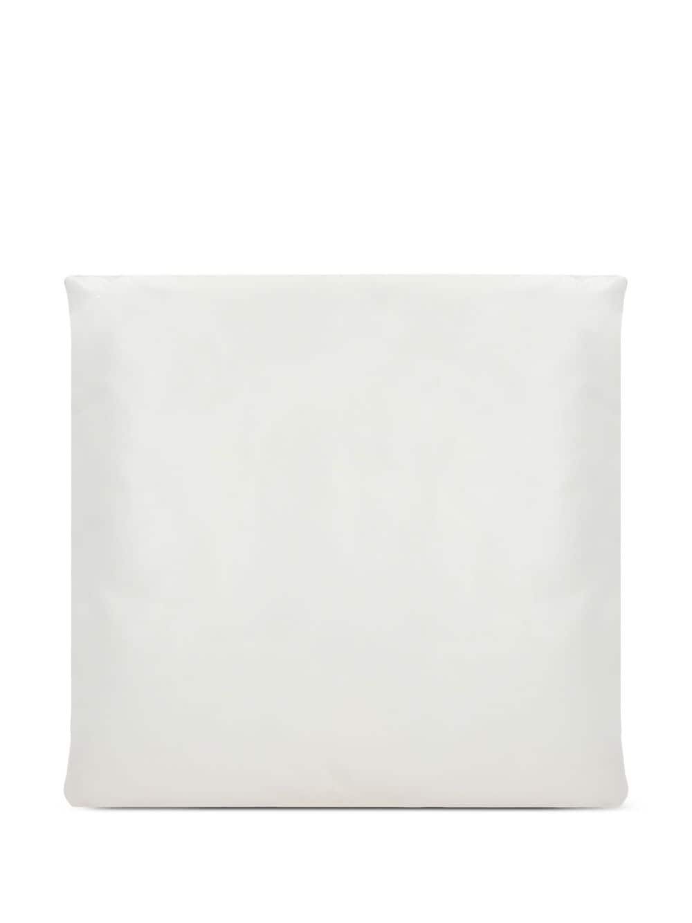 Bottega Veneta Pillow gewatteerde clutch - Wit