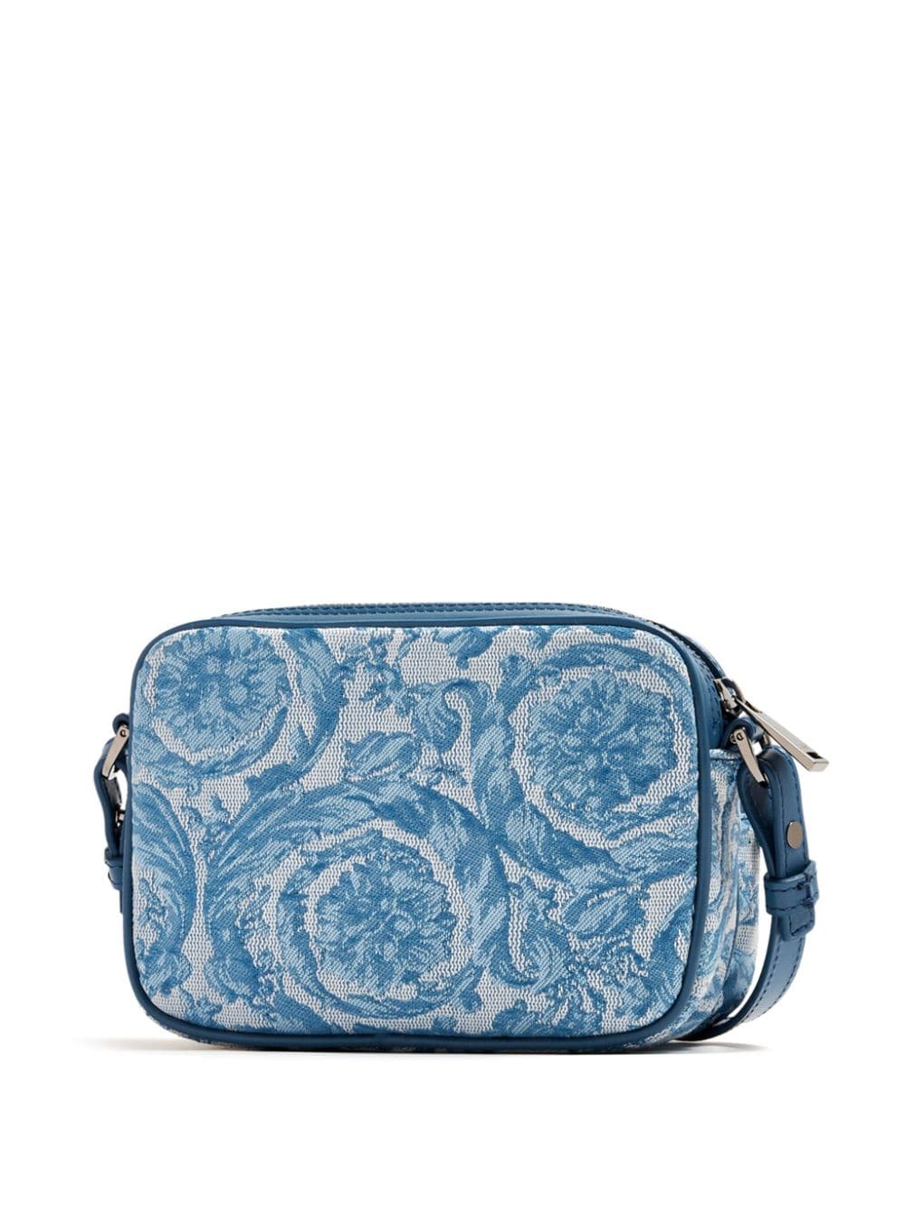 Versace Messengertas met barokprint - Blauw