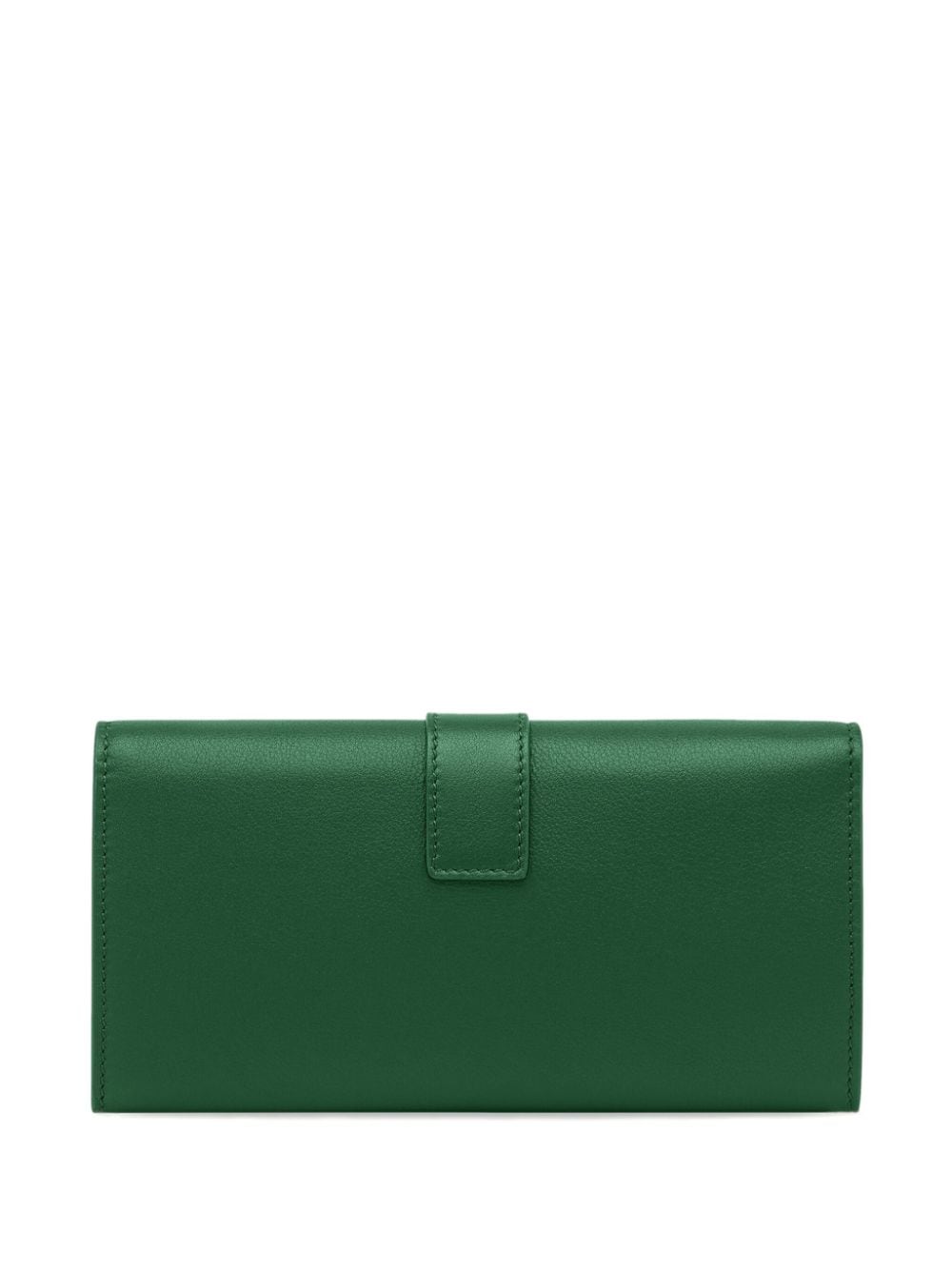 Ferragamo Hug leather chain wallet - Groen