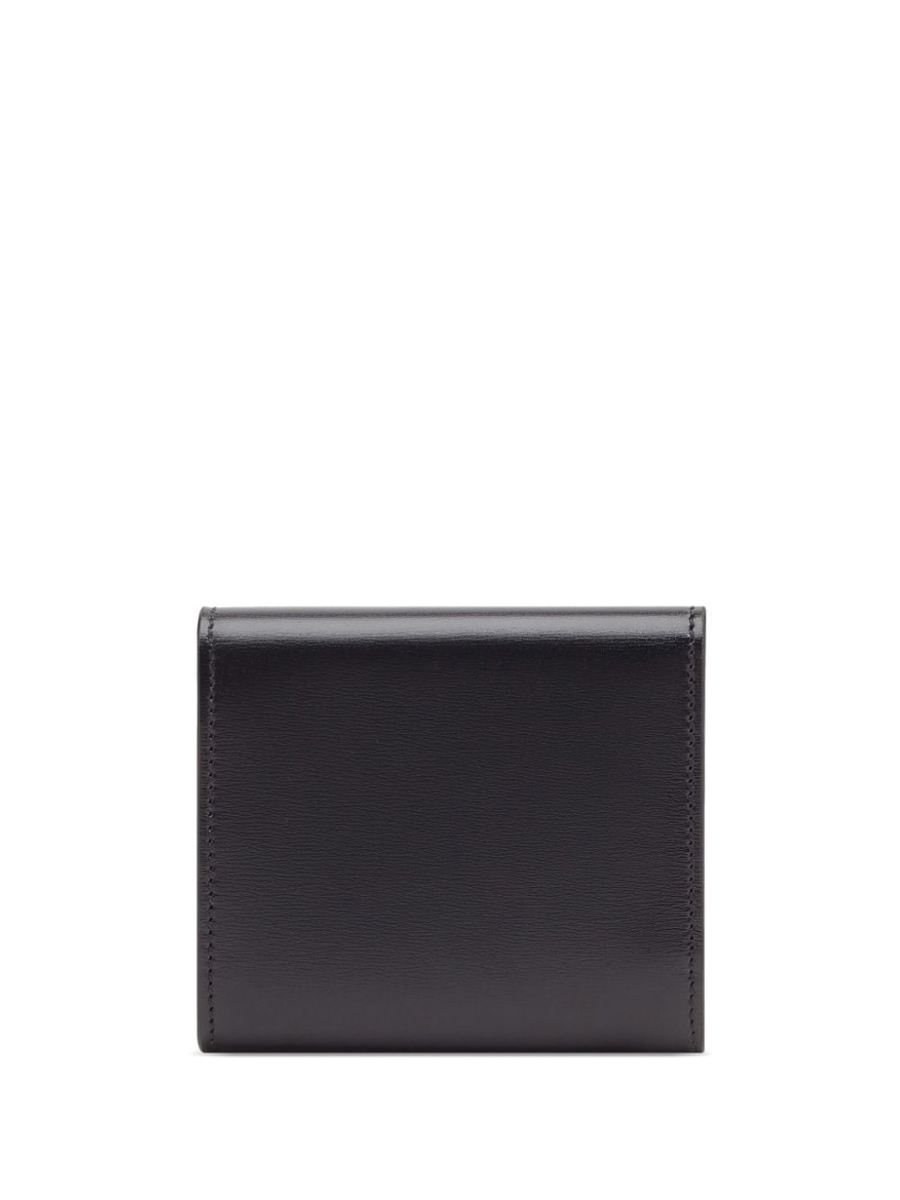 Ferragamo Fiamma leather wallet - Zwart