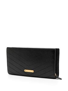 Rebecca Minkoff Soft leather wallet-on-chain - Zwart