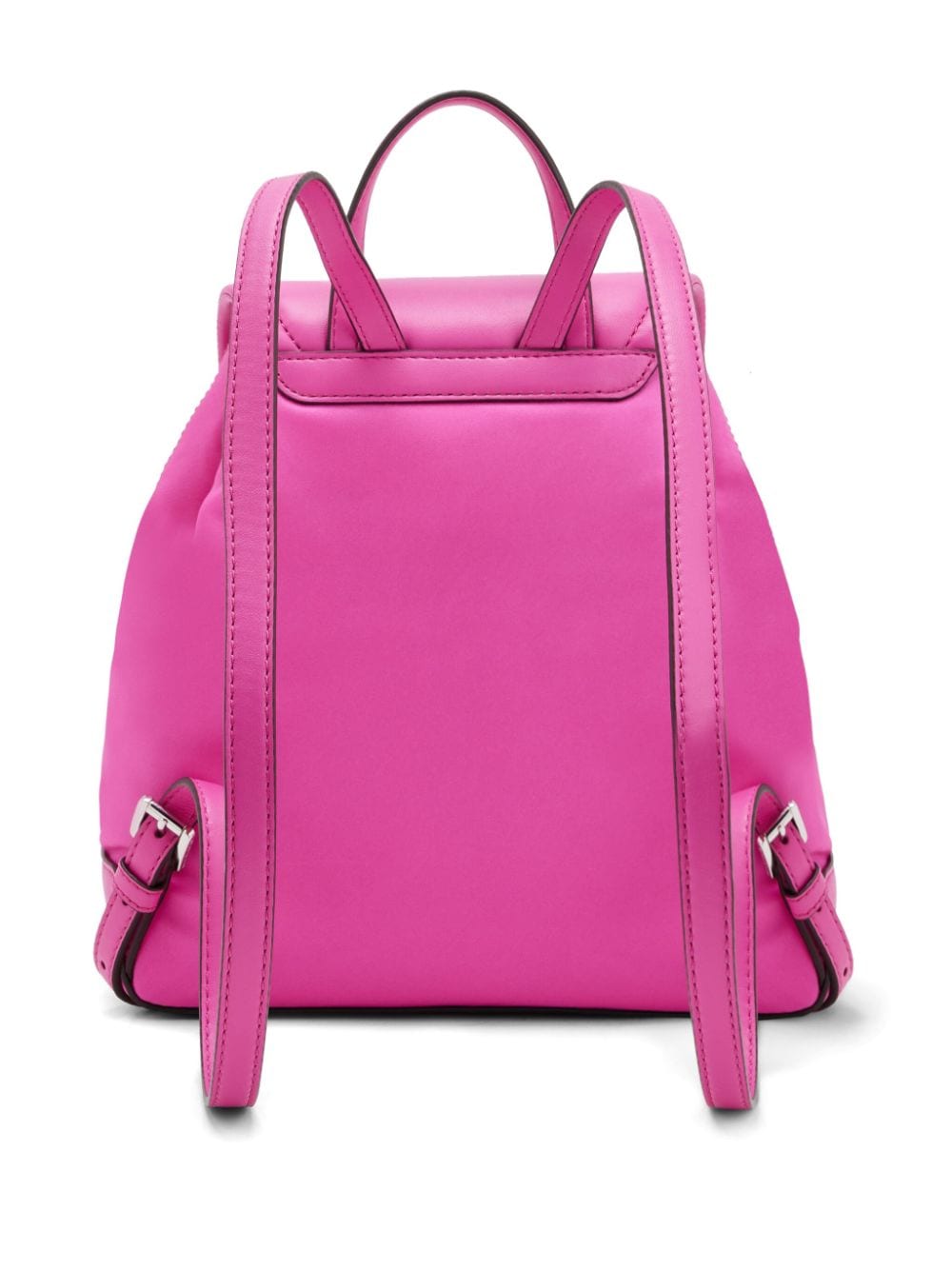 Michael Kors logo-plaque pink backpack - Roze