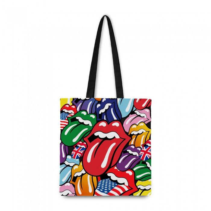 RockSax Tongues The Rolling Stones Tote Bag