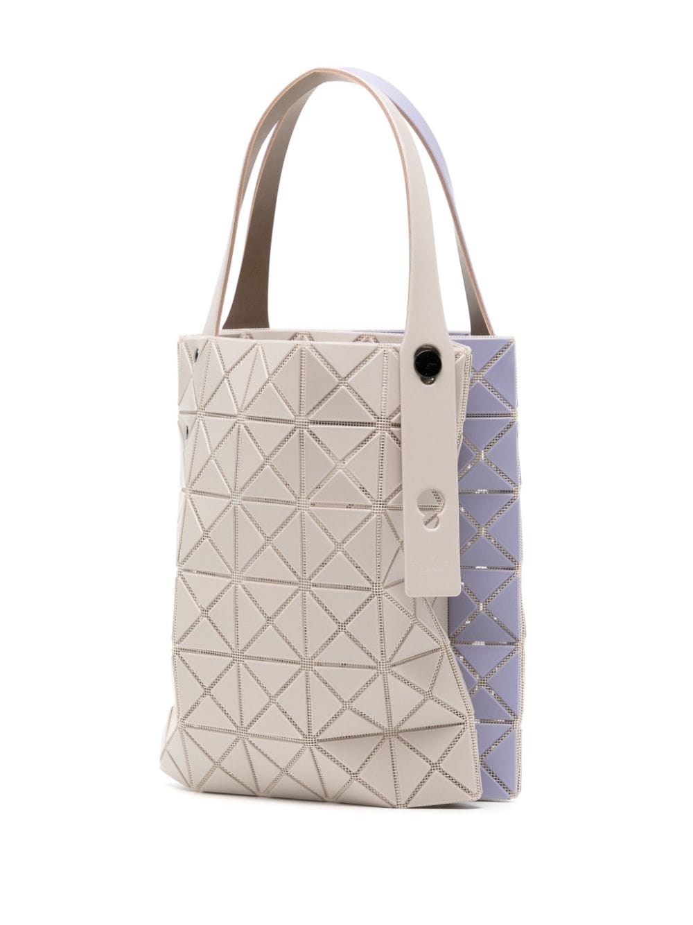 Bao Bao Issey Miyake geometric cut-out tote bag - Paars