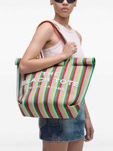 Marc Jacobs The Woven Stripe shopper - Groen