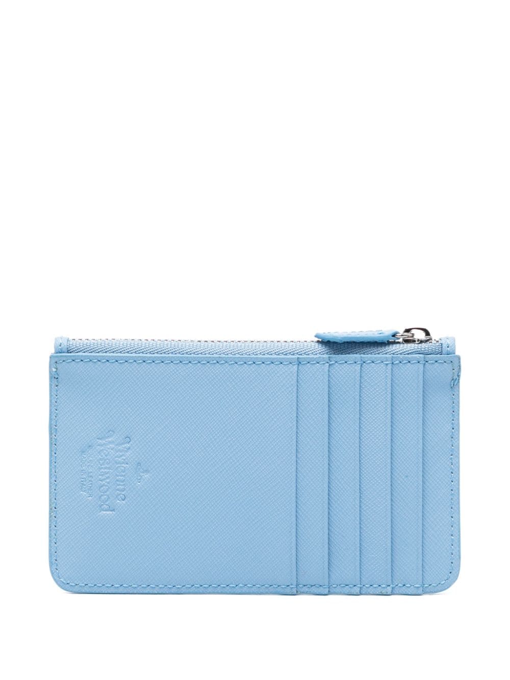 Vivienne Westwood Orb-motif leather wallet - Blauw