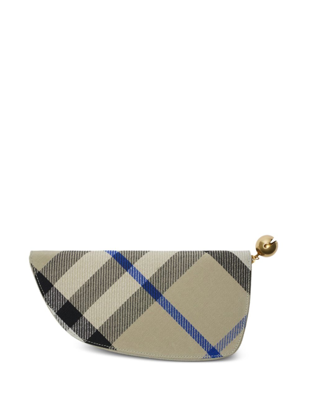 Burberry large Shield checked wallet - Beige