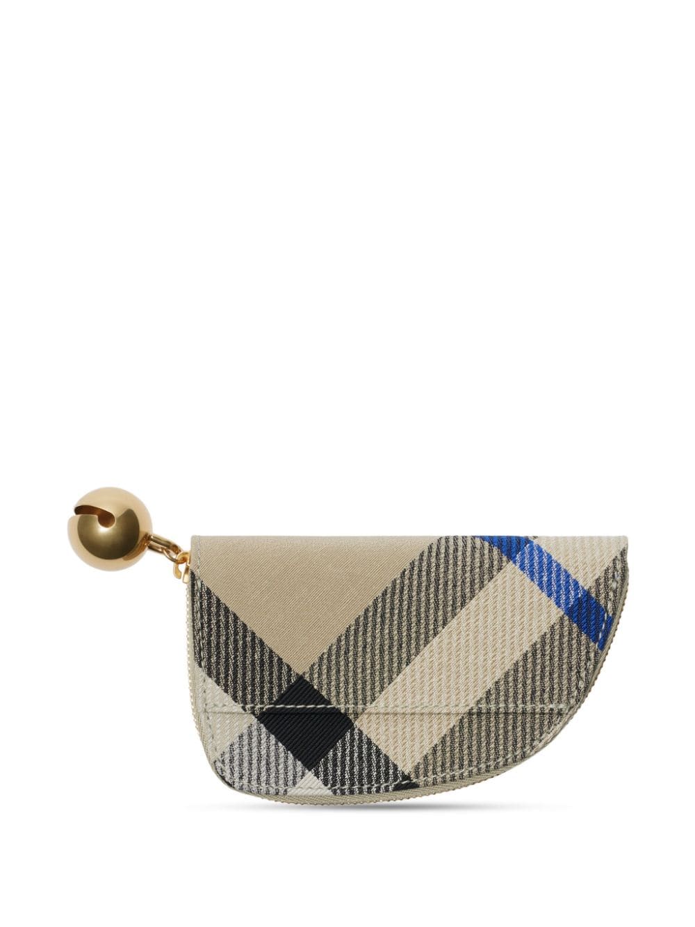 Burberry Shield checked wallet - Beige
