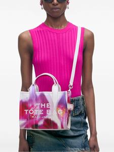 Marc Jacobs The Future Floral kleine leren shopper - Wit