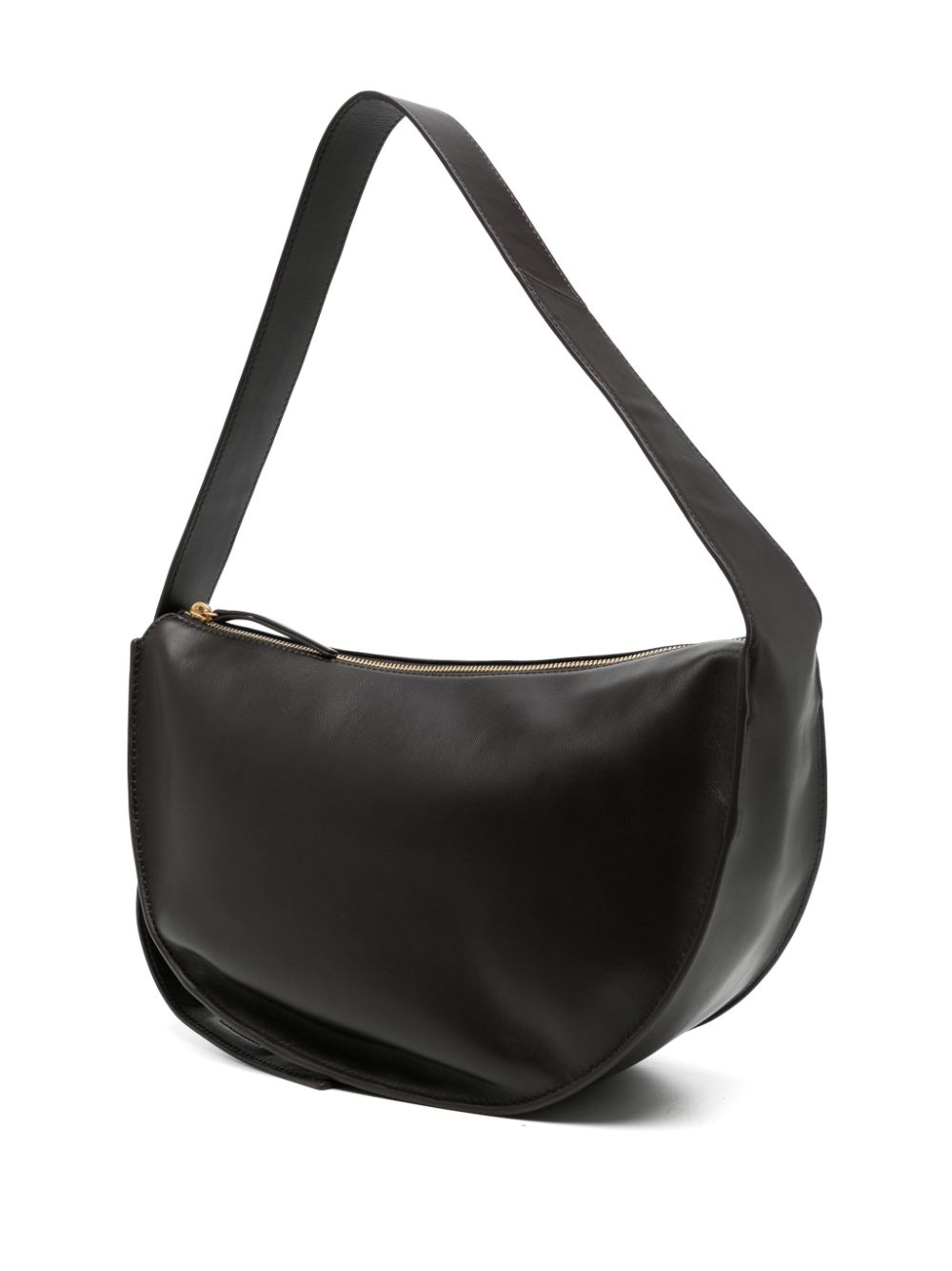 Yu Mei Antonia leather shoulder bag - Bruin