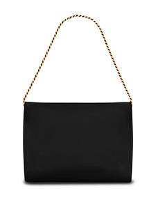 Saint Laurent Sac Charniere medium schoudertas - Zwart