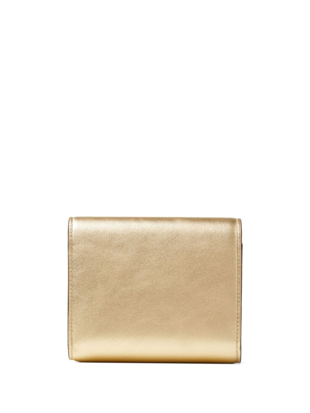 Jimmy Choo Marinda leather wallet - Goud