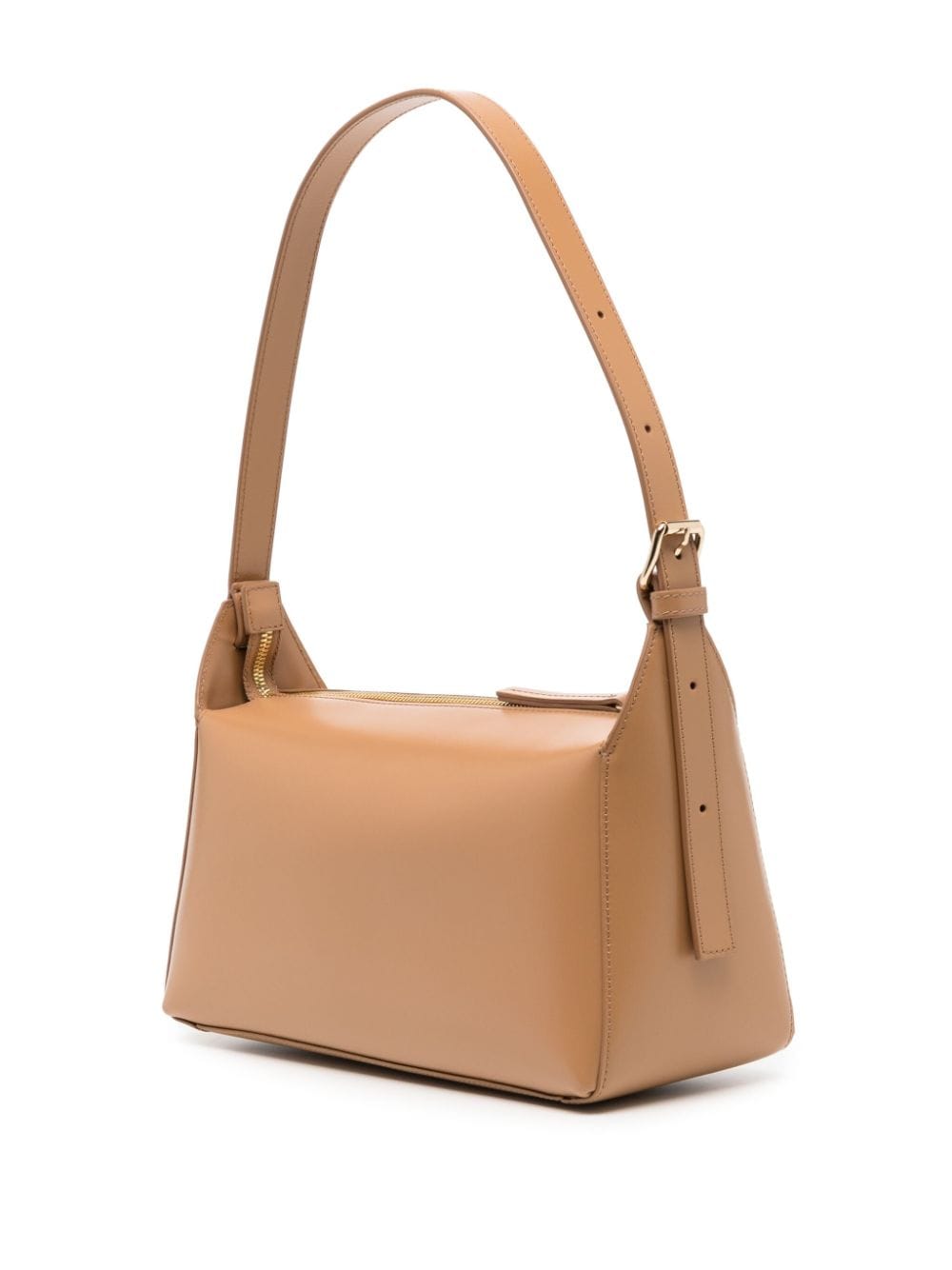 A.P.C. Virginie leather shoulder bag - Bruin