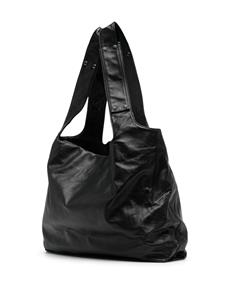 Discord Yohji Yamamoto Infinite Signature logo-print tote bag - Zwart